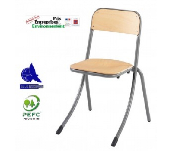 Chaise de classe - Mobilier scolaire - Chaise coque enfants